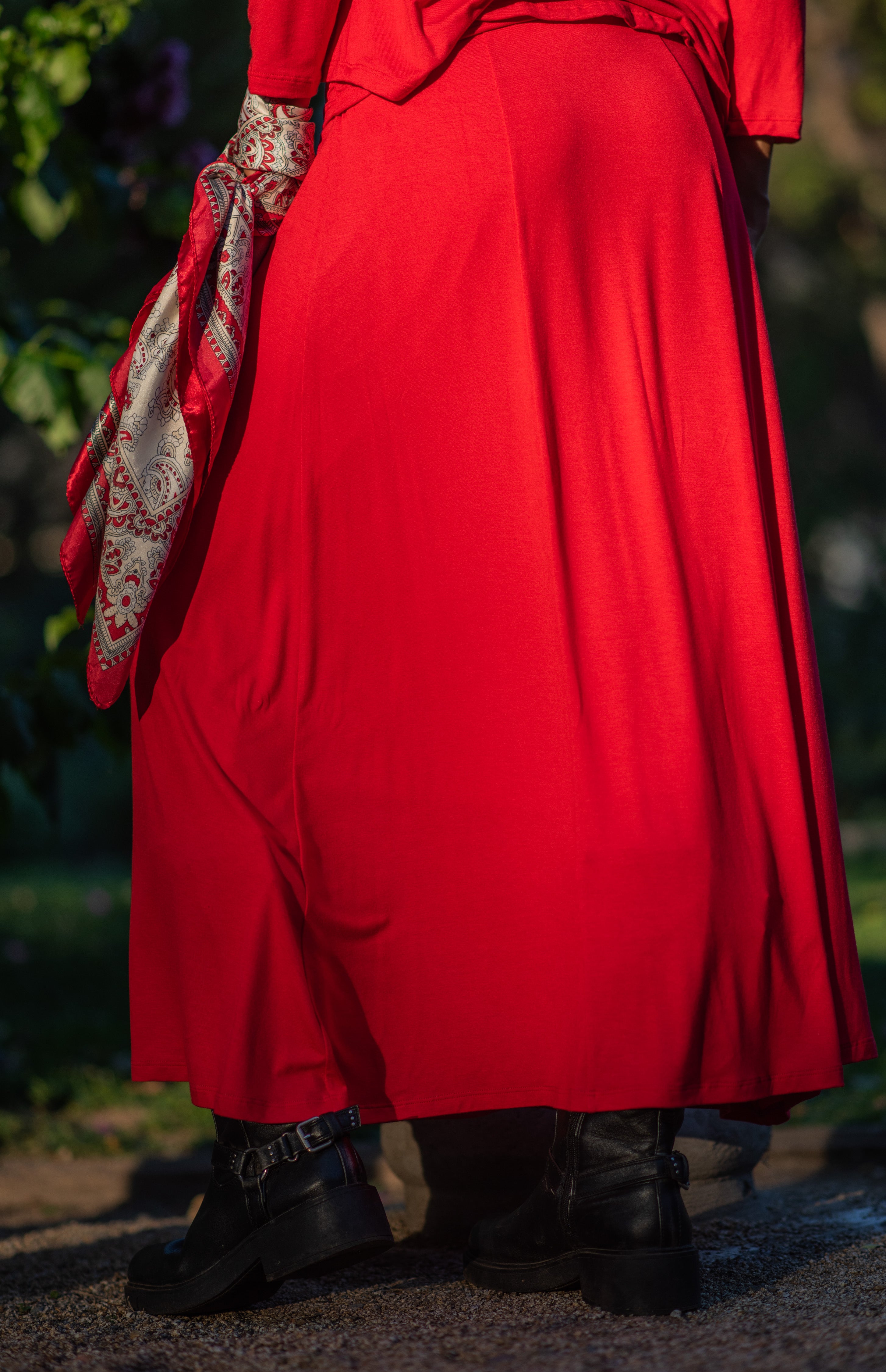 POLLERA PRETINA RECOGIDA