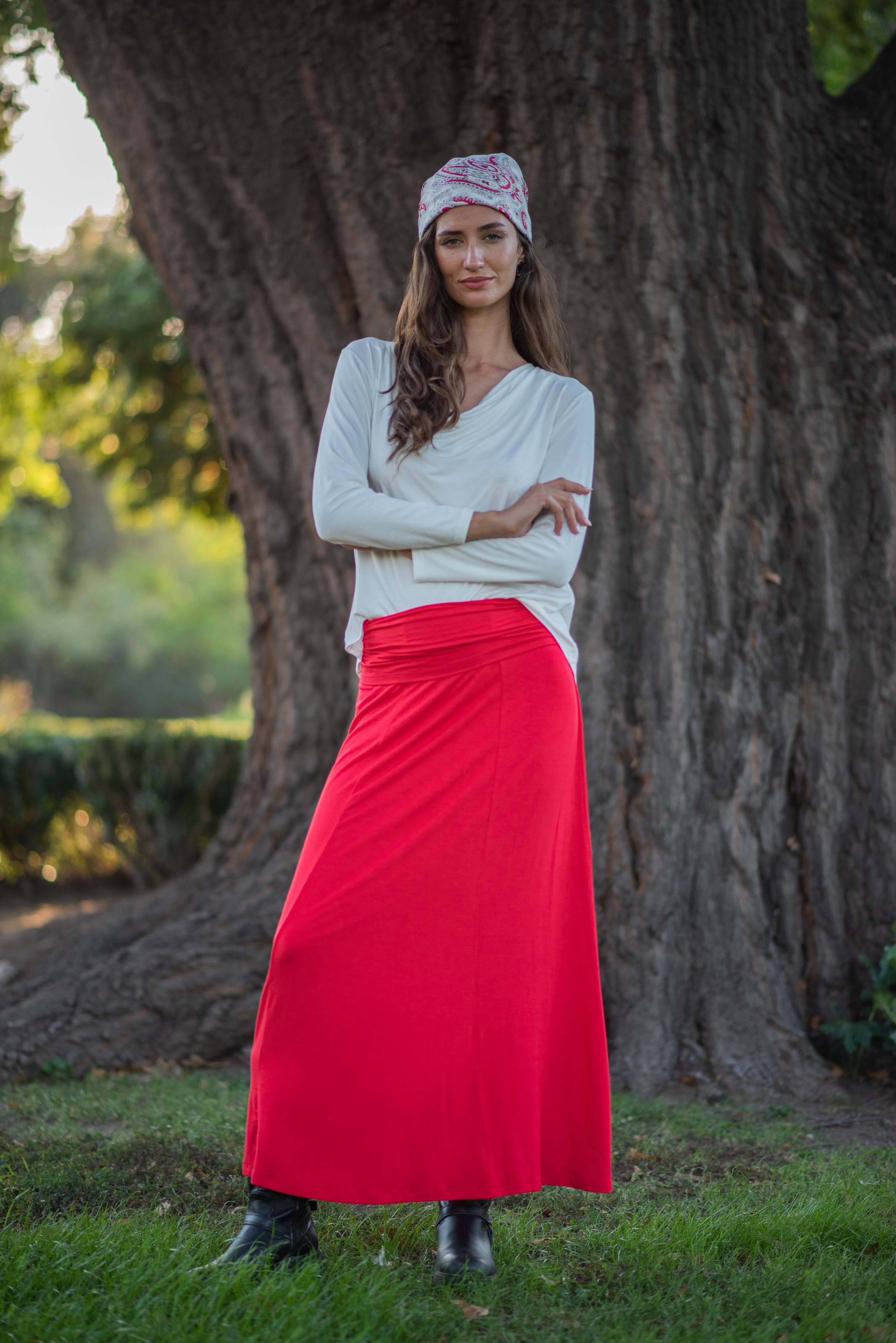 POLERA CUELLO DRAPEADO