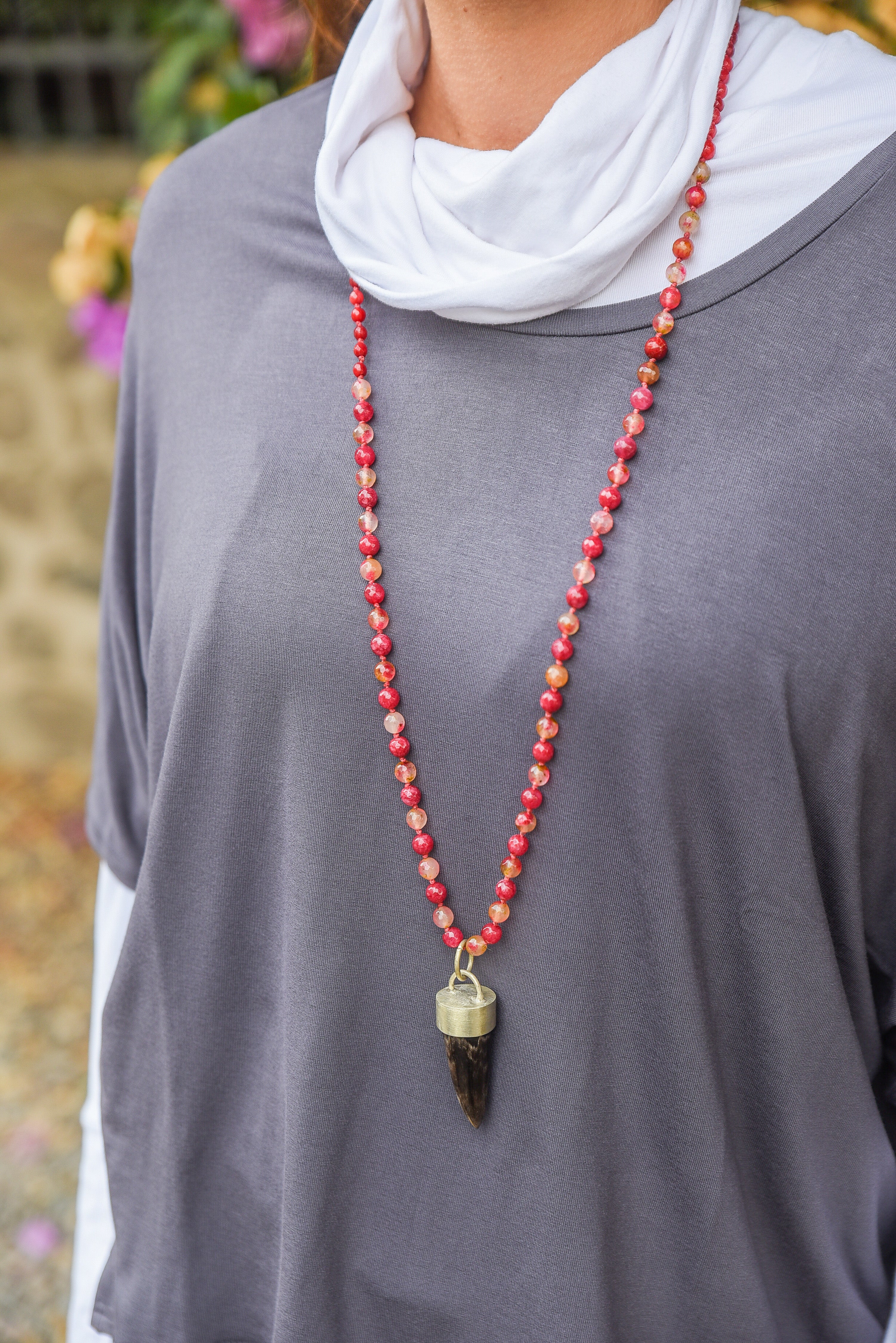 COLLAR PIEDRA AGATA CACHO