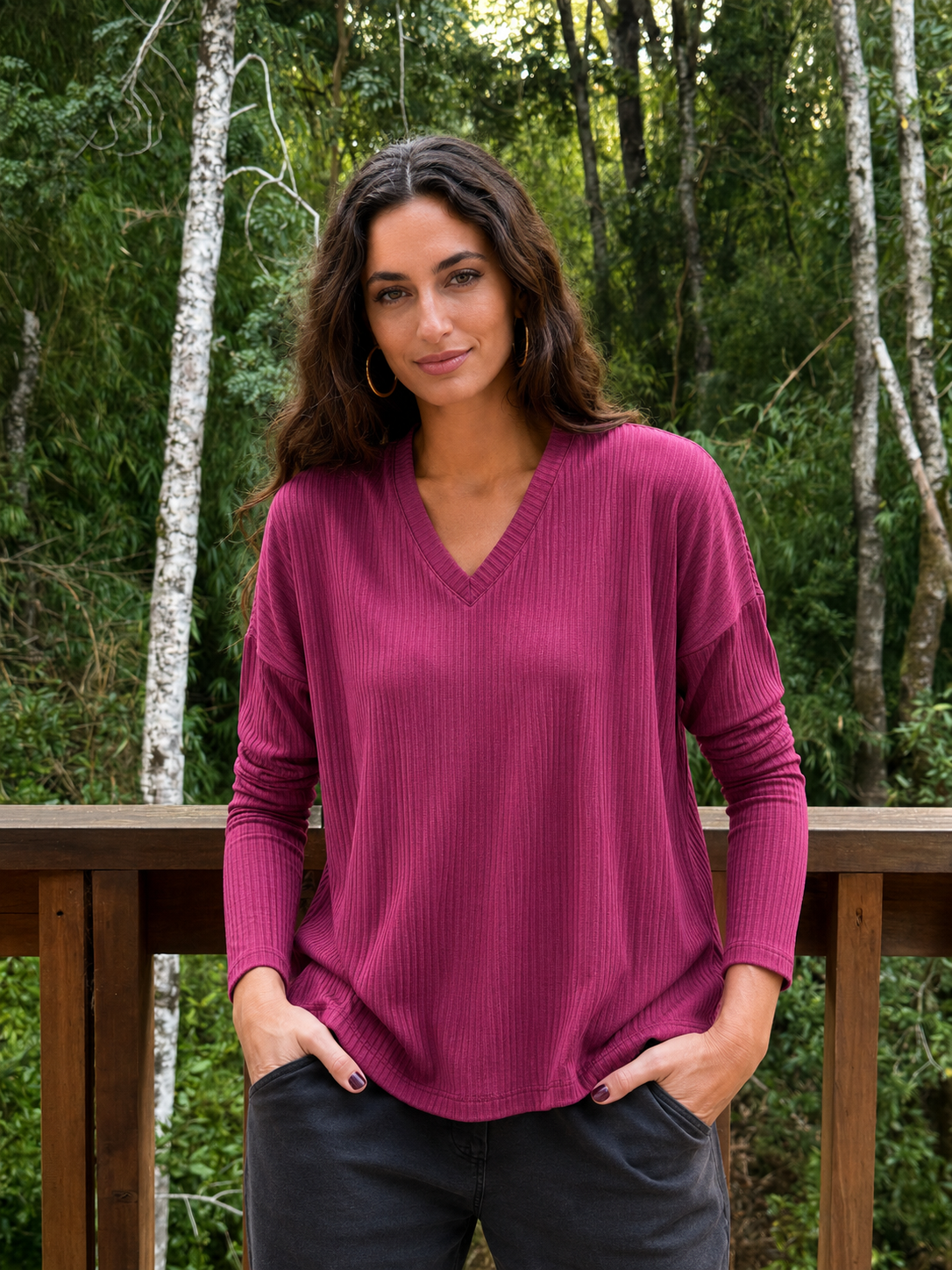 POLERA VICTORIA BURDEO