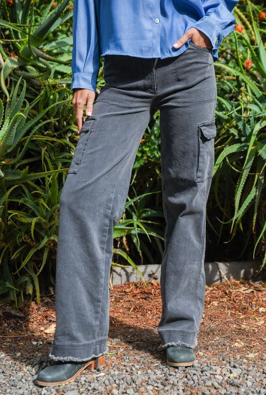 PANTALÓN JEANS CARGO