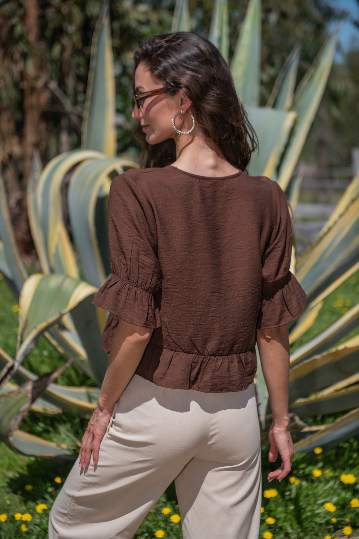 BLUSA MALLORCA CAFÉ