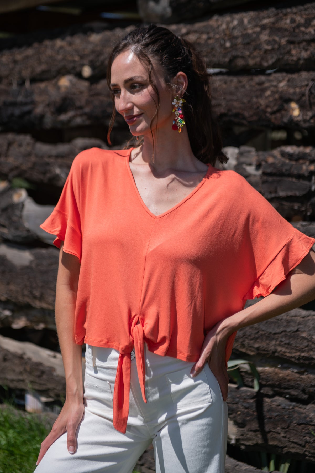 POLERA CLARA ALGODÓN
