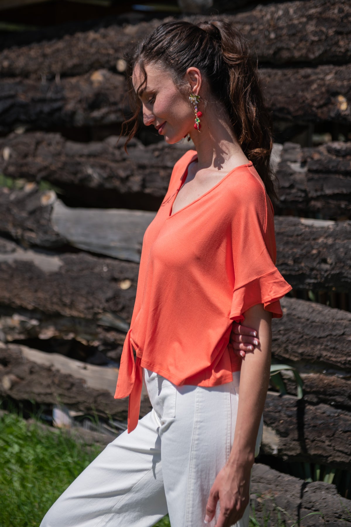 POLERA CLARA ALGODÓN