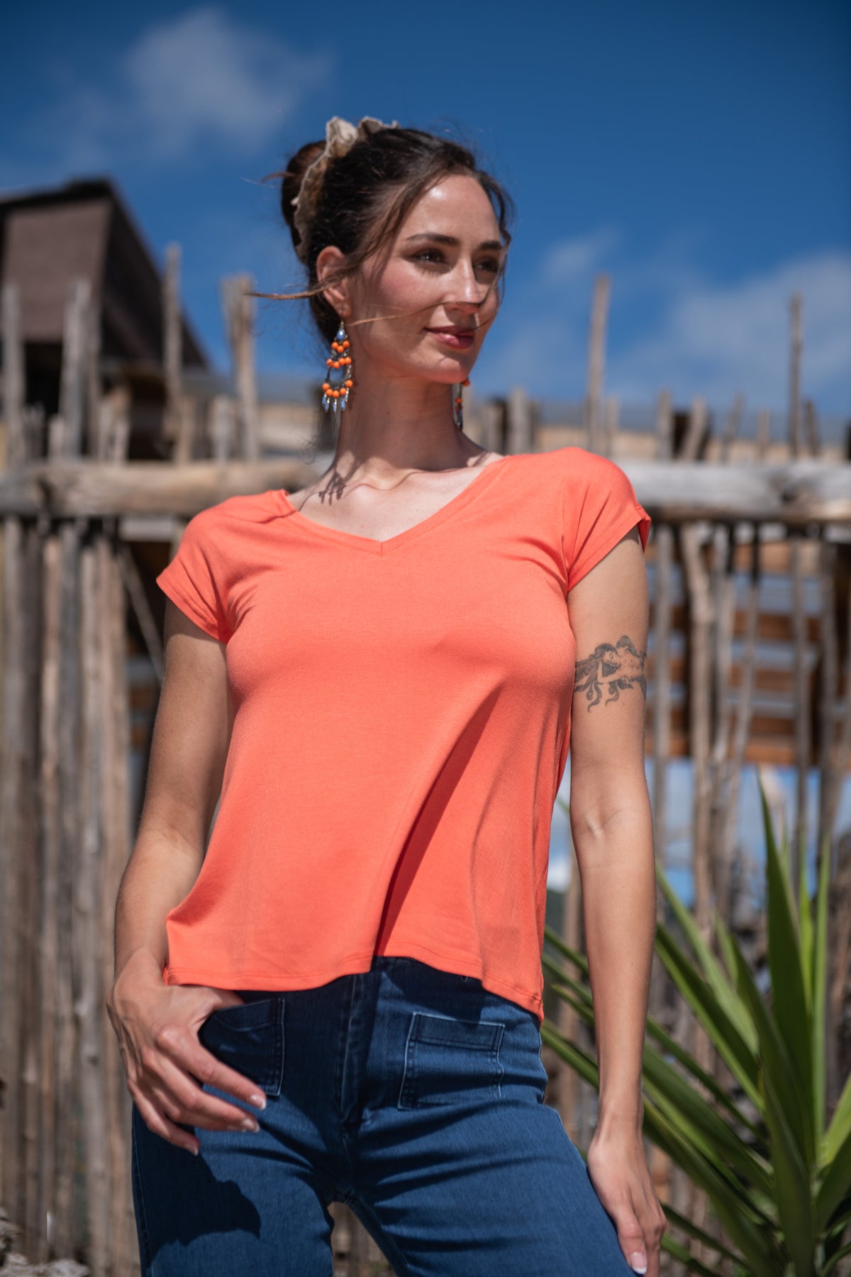 POLERA VIVI ALGODÓN