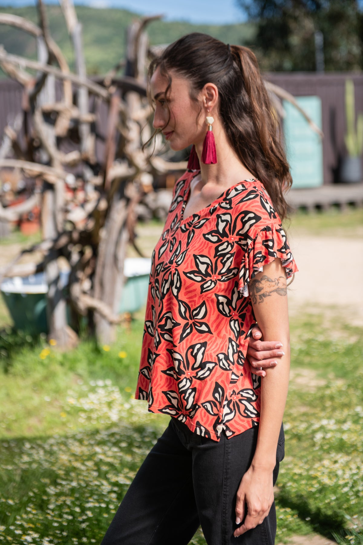 POLERA XIME ESTAMPADO 1