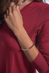 PULSERA EMBARRILADO BURDEO