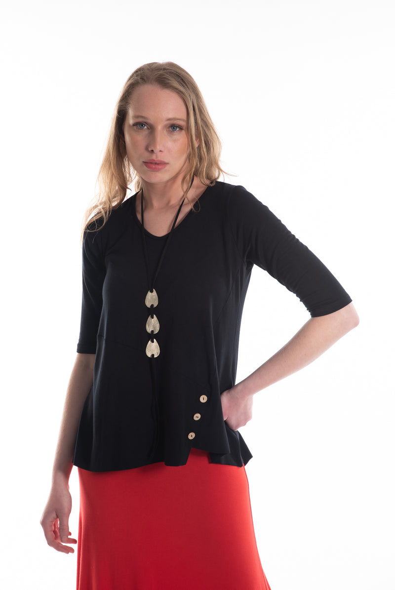 POLERA MODELO BOTON