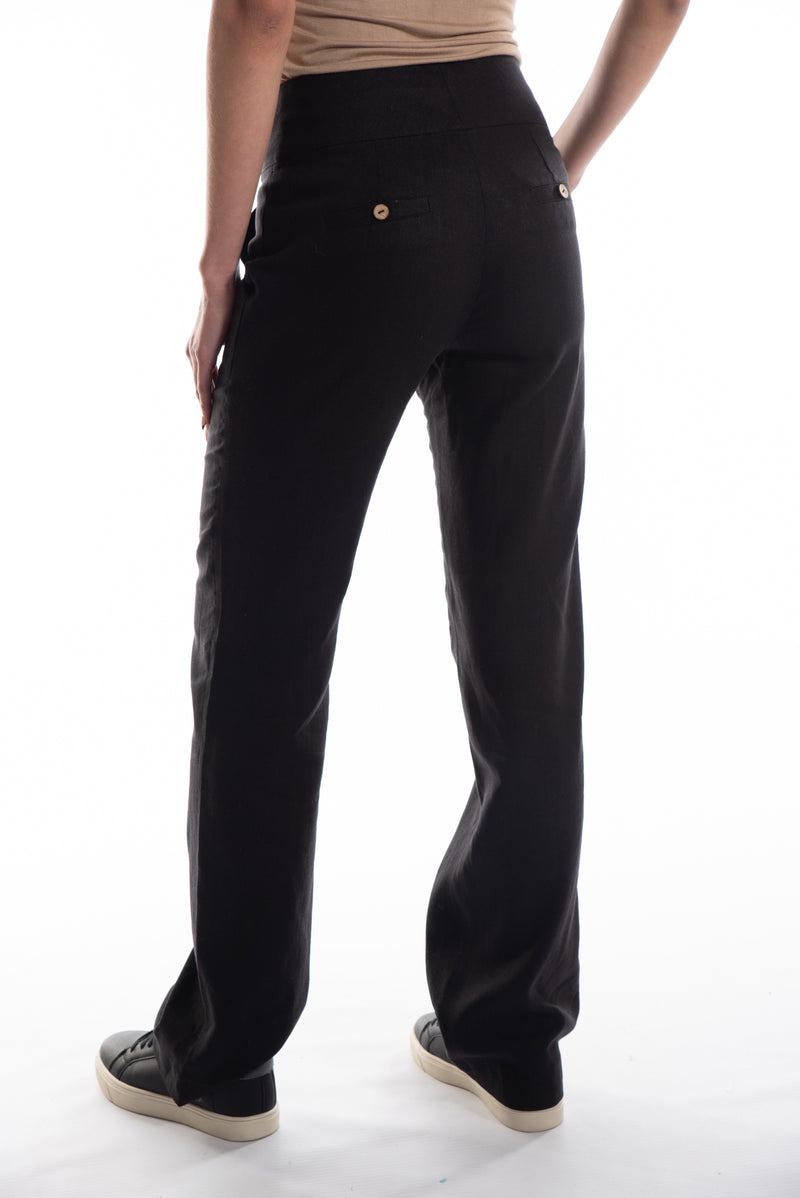 PANTALON LINO HEBILLA PASADA