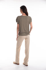 PANTALON LINO HEBILLA PASADA